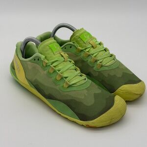 Merrell Vapor Glove 4 Barefoot Running Shoes Womens 10 Green Camo J52500 Vibram